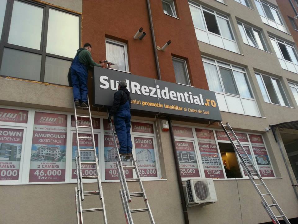 Casetă luminoasă Backlit