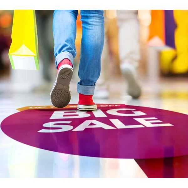 Floor Graphics – autocolant pentru podea